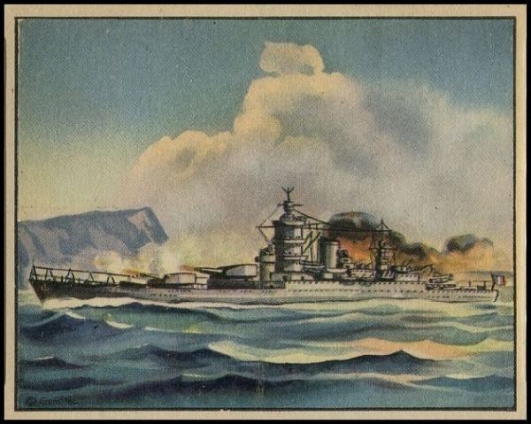 49 French Battleship Dunkerque